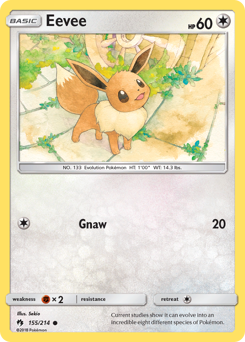 Eevee — Lost Thunder 155/214