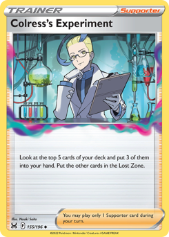 Colress's Experiment — Lost Origin 155/196