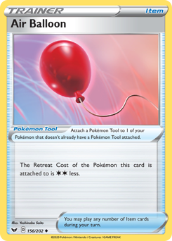 Air Balloon — Sword & Shield 156/202
