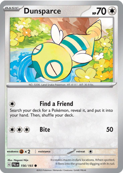 Dunsparce — Paldea Evolved 156/193
