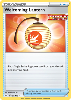 Welcoming Lantern — Chilling Reign 156/198