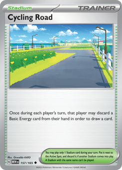 Cycling Road — 151 157/165