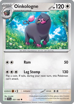 Oinkologne — Scarlet & Violet 157/198