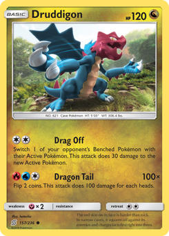 Druddigon — Unified Minds 157/236