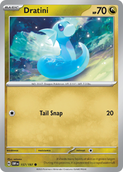Dratini — Obsidian Flames 157/197