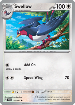 Swellow — Destined Rivals 157/182