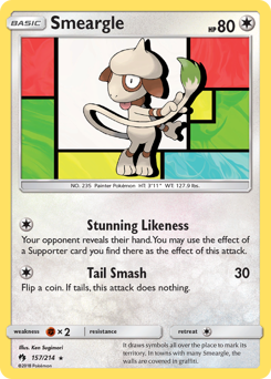 Smeargle — Lost Thunder 157/214