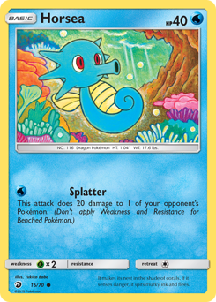 Horsea — Dragon Majesty 15/70