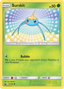 Surskit — Celestial Storm 15/168