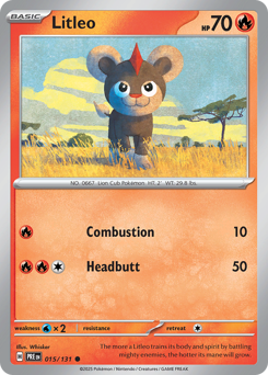 Litleo — Prismatic Evolutions 15/131