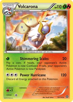 Volcarona — Steam Siege 15/114