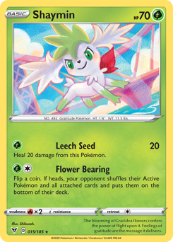 Shaymin — Vivid Voltage 15/185