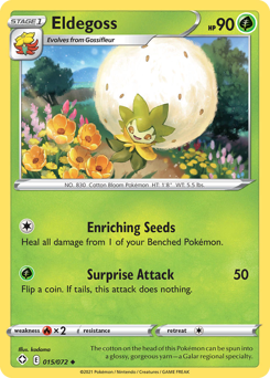 Eldegoss — Shining Fates 15/72