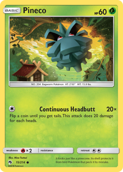 Pineco — Lost Thunder 15/214