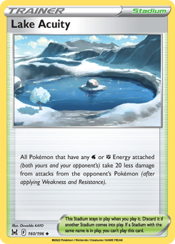 Lake Acuity — Lost Origin 160/196