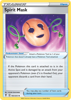 Spirit Mask — Evolving Skies 160/203