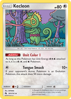 Kecleon — Lost Thunder 161/214