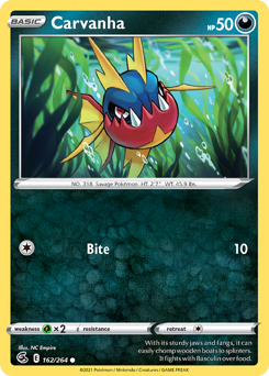Carvanha — Fusion Strike 162/264