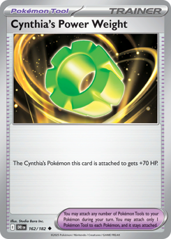 Cynthia's Power Weight — Destined Rivals 162/182