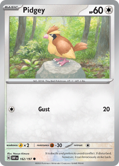 Pidgey — Obsidian Flames 162/197