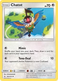Chatot — Unbroken Bonds 162/214
