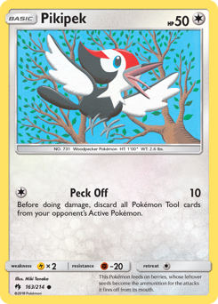 Pikipek — Lost Thunder 163/214