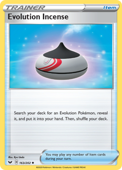 Evolution Incense — Sword & Shield 163/202