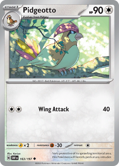 Pidgeotto — Obsidian Flames 163/197