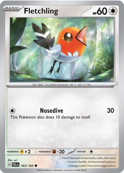 Fletchling — Paldea Evolved 163/193