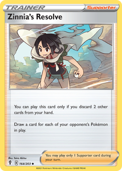 Zinnia's Resolve — Evolving Skies 164/203