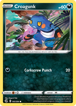 Croagunk — Fusion Strike 165/264