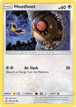 Hoothoot — Unified Minds 165/236