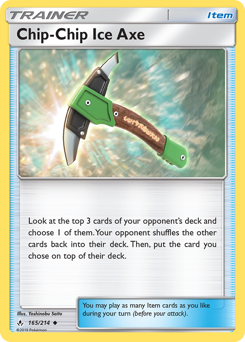 Chip-Chip Ice Axe — Unbroken Bonds 165/214