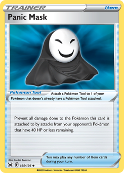 Panic Mask — Lost Origin 165/196