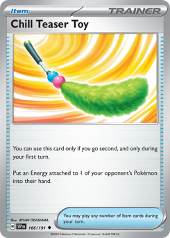 Chill Teaser Toy — Surging Sparks 166/191