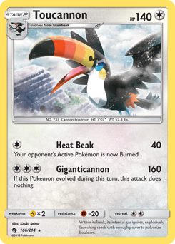 Toucannon — Lost Thunder 166/214