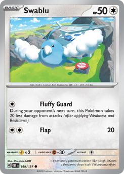 Swablu — Obsidian Flames 169/197