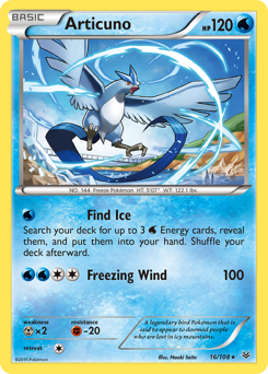 Articuno — Roaring Skies 16/108