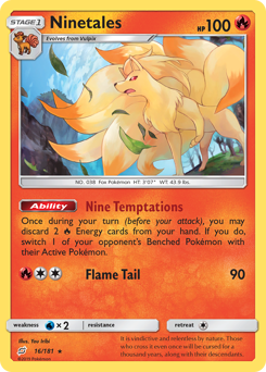 Ninetales — Team Up 16/181