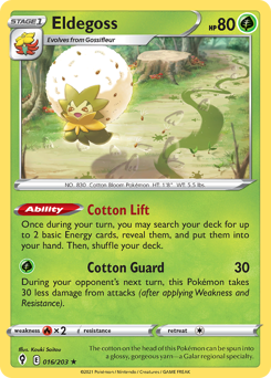 Eldegoss — Evolving Skies 16/203