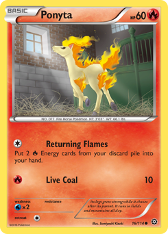 Ponyta — Steam Siege 16/114
