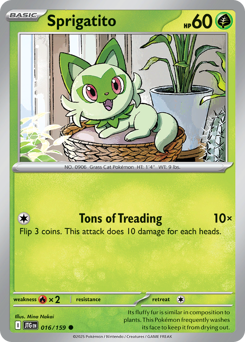 Sprigatito — Journey Together 16/159