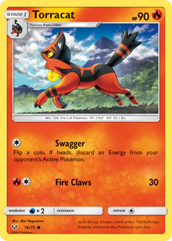 Torracat — Shining Legends 16/73