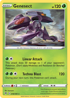 Genesect — Vivid Voltage 16/185
