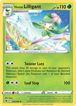 Hisuian Lilligant — Astral Radiance 16/189