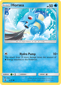 Horsea — Dragon Majesty 16/70