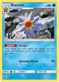 Starmie — Crimson Invasion 16/111