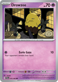 Drowzee — Shrouded Fable 16/64