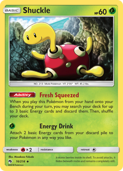 Shuckle — Lost Thunder 16/214