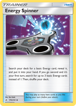 Energy Spinner — Unbroken Bonds 170/214